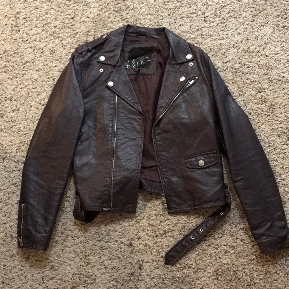 100% PU Leather Jacket